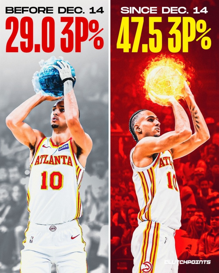 足球直播-判若两人！里萨谢12月中旬前三分仅有29%命中率 随后阶段为47.5%